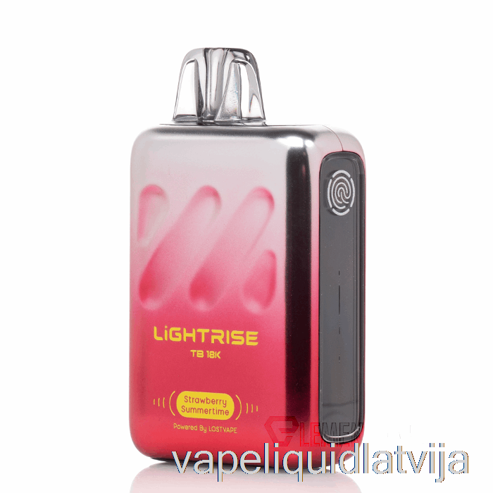 Pazudis Vape Lightrise Tb 18k Vienreizējās Lietošanas Zemeņu Vasaras Vape šķidrums